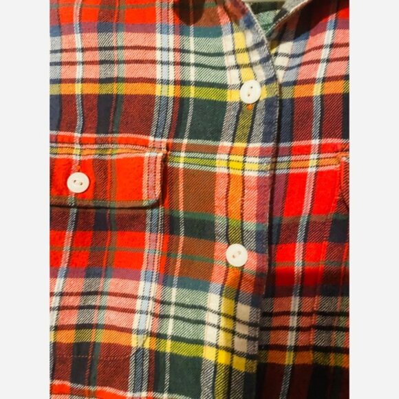 Madewell Top Ex-Boyfriend Oversized Flannel Shirt - Picture 4 of 4